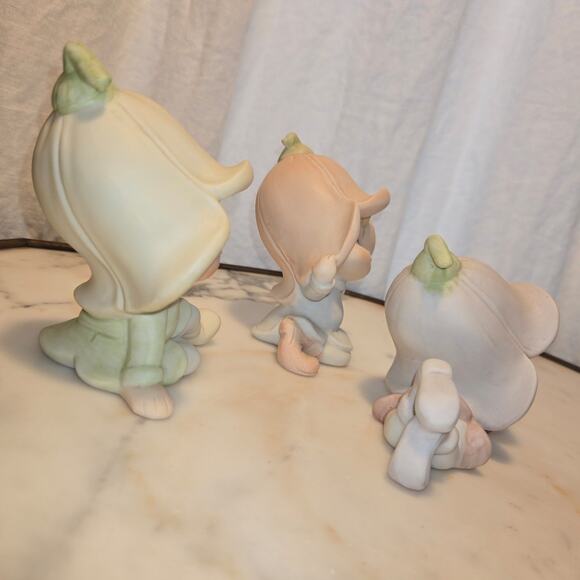 Vintage Homco Pastel Pixie Fairy Garden Elves - Picture 7 of 12